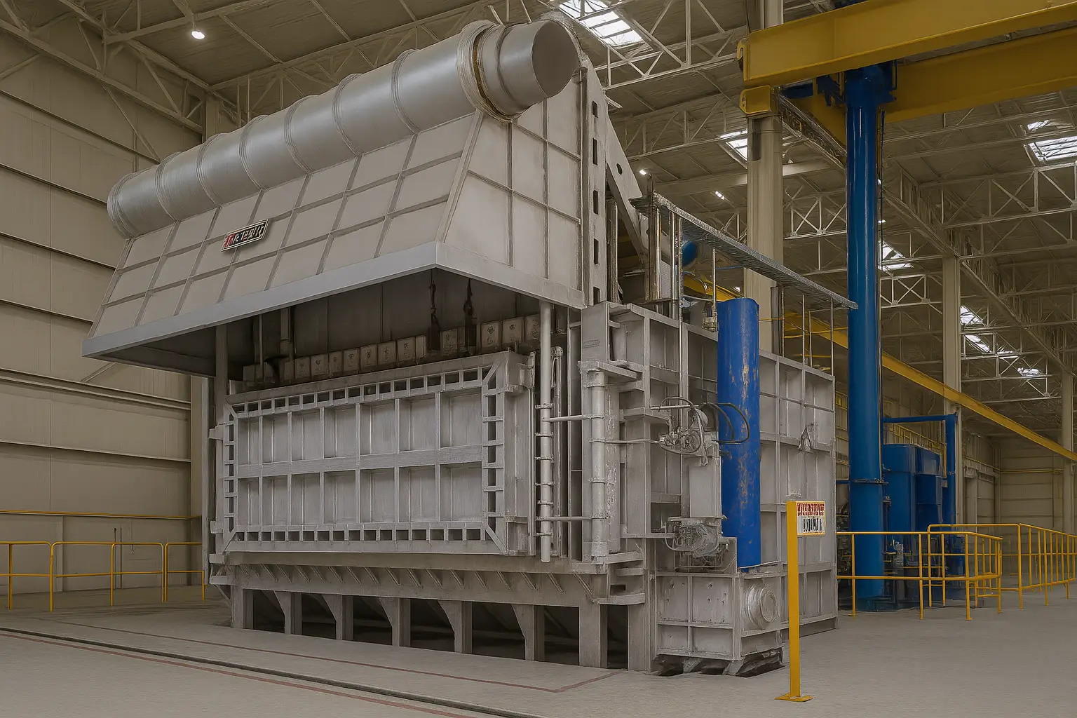Yüksek verimli alüminyum ergitme fırını – enerji tasarruflu endüstriyel fırın