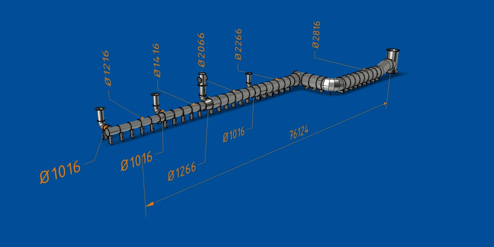 Alüminyum Dökümhanesi Yeraltı Baca Montajı – Metsar Mekanik Alüminyum ergitme fırını yeraltı baca sistemi, gaz çıkışı ve duman tahliyesi için endüstriyel baca montajı